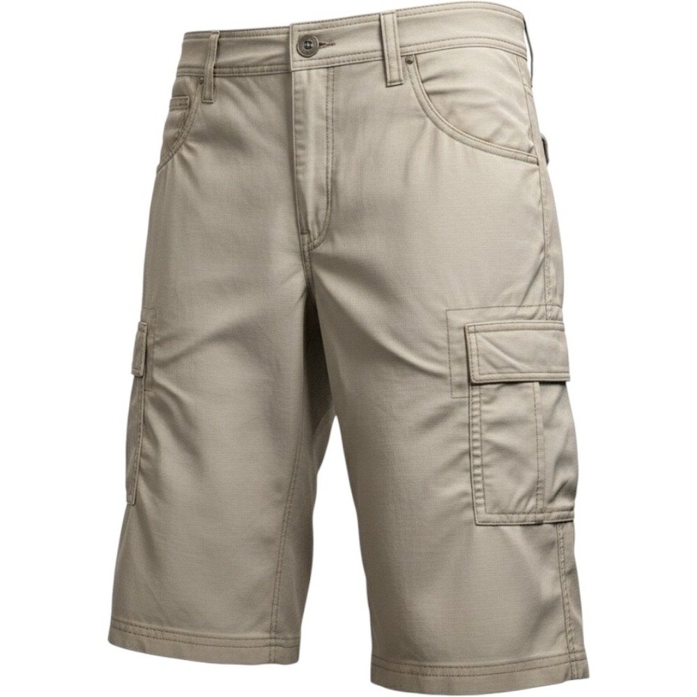 Kuhl Renegade Cargo Shorts Khaki Tan Ripstop Hiking Outdoor Style 6304 Mens 19S